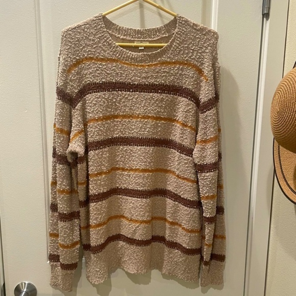 NEW…Mason & Belle Striped Sweater
